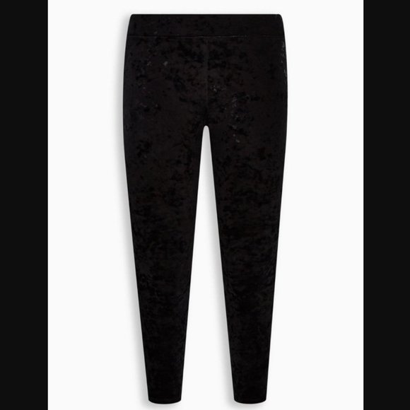 EUC, CUTE*- Full Length Signature Waist Crushed Velvet Legging | OFFERS WELCOME! - Picture 4 of 9